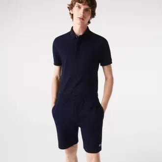 Men’s Lacoste Organic Brushed Cotton Fleece Jogger Shorts