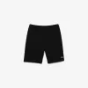 Men’s Lacoste Organic Brushed Cotton Fleece Jogger Shorts Men’s Lacoste Organic Brushed Cotton Fleece Jogger Shorts