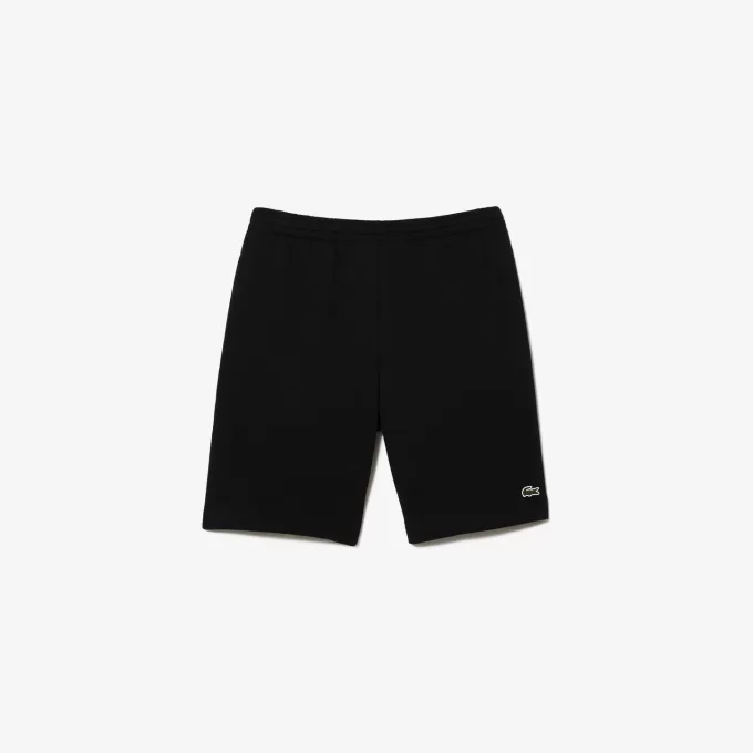 Men’s Lacoste Organic Brushed Cotton Fleece Jogger Shorts Men’s Lacoste Organic Brushed Cotton Fleece Jogger Shorts