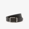 Men’s Lacoste Pin And Flat Buckle Belt Gift Set