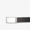Men’s Lacoste Pin And Flat Buckle Belt Gift Set