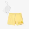 Men’s Lacoste Quick Dry Swim Trunks with Integrated Lining