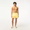 Men’s Lacoste Quick Dry Swim Trunks with Integrated Lining