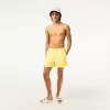 Men’s Lacoste Quick Dry Swim Trunks with Integrated Lining