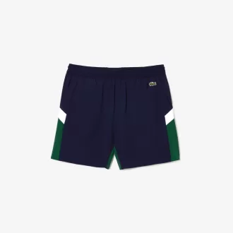 Men’s Lacoste Recycled Polyamide Colourblock Swim Trunks