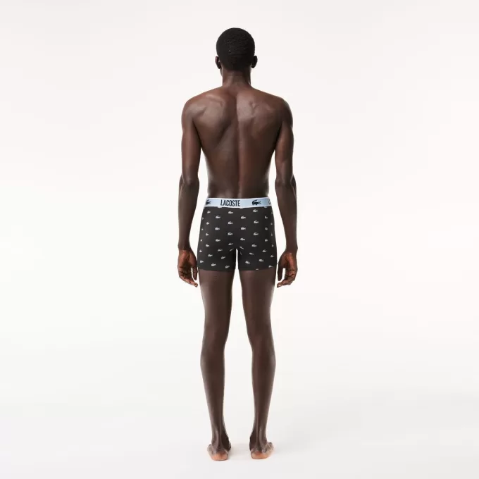 Men’s Lacoste Recycled Polyester Jersey Trunk Three-Pack Men’s Lacoste Recycled Polyester Jersey Trunk Three-Pack