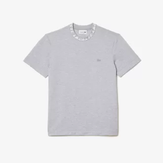 Men’s Lacoste Regular Fit Branded Collar T-shirt