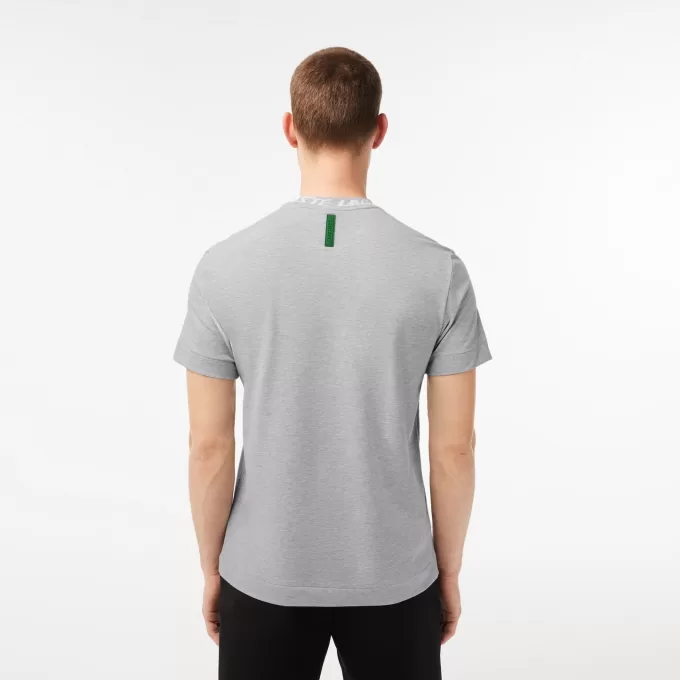Men’s Lacoste Regular Fit Branded Collar T-shirt