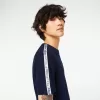 Mens Lacoste Regular Fit Logo Stripe T-shirt