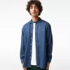 Men’s Lacoste Regular Fit Organic Cotton Denim Shirt