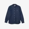 Men’s Lacoste Regular Fit Organic Cotton Denim Shirt