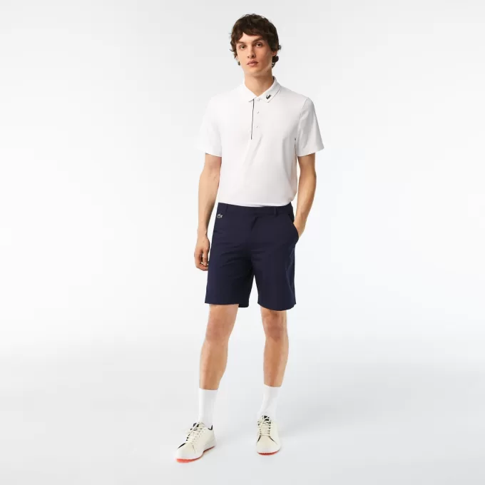 Men’s Lacoste SPORT Lightweight Stretch Golf Bermuda Shorts