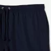 Men’s Lacoste SPORT tennis shorts in solid diamond weave taffeta