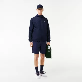 Mens Lacoste SPORT tennis shorts in solid diamond weave taffetaGH353T 6 330x330 - Men's Lacoste SPORT tennis shorts in solid diamond weave taffeta
