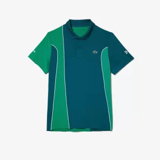 Men’s Lacoste SPORT x Novak Djokovic Regular Fit Colour-Block Polo
