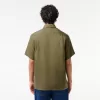 Men’s Lacoste Short Sleeve Linen Shirt