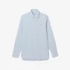 Men’s Lacoste Slim Fit Check Stretch Poplin Shirt Men’s Lacoste Slim Fit Check Stretch Poplin Shirt