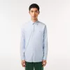 Men’s Lacoste Slim Fit Check Stretch Poplin Shirt Men’s Lacoste Slim Fit Check Stretch Poplin Shirt