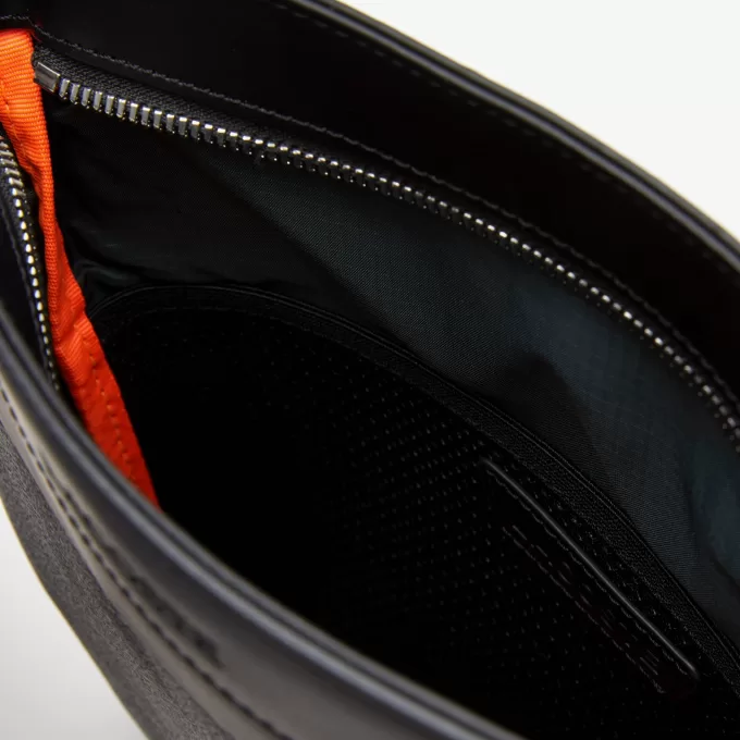 Men’s Lacoste The Blend Monogram Print Shoulder Bag