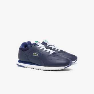 Men’s Linetrack Leather Trainers