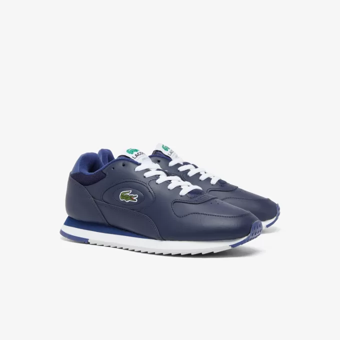 Men’s Linetrack Leather Trainers
