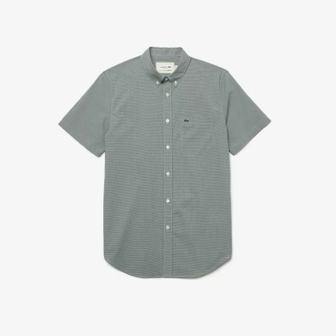 Men’s Regular Fit Gingham Check Shirt
