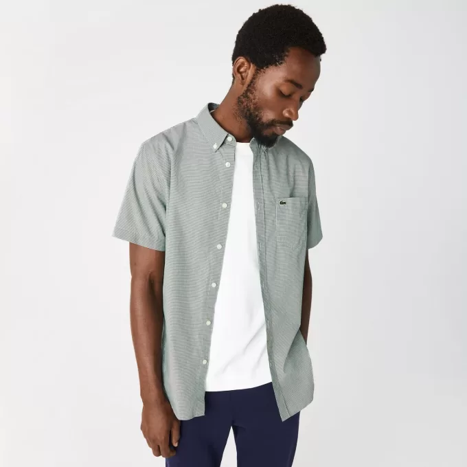Men’s Regular Fit Gingham Check Shirt