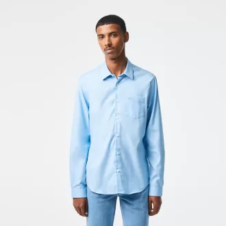 Men’s Regular Fit Solid Cotton Shirt