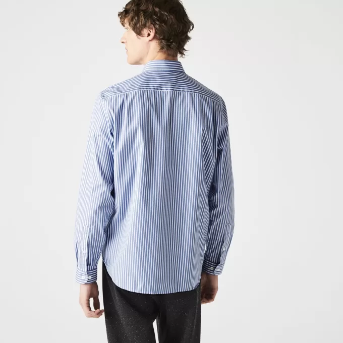 Men’s Regular Fit Striped Cotton Shirt