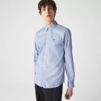 Men’s Regular Fit Striped Cotton Shirt