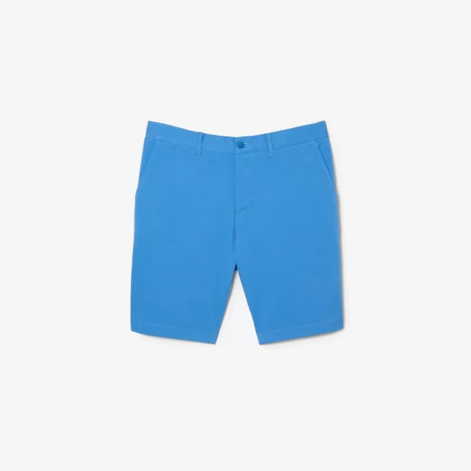 Men’s Slim Fit Stretch Cotton Bermuda Shorts
