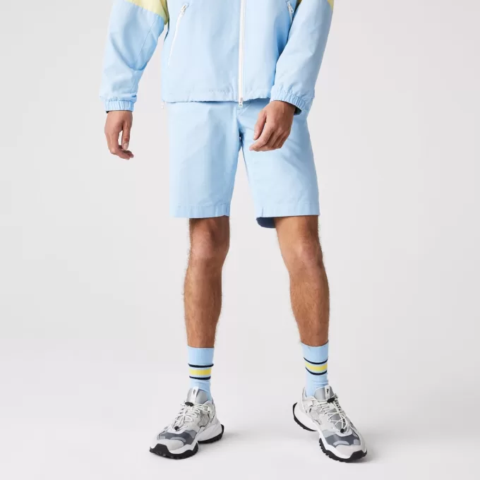 Men’s Slim Fit Stretch Gabardine Bermuda Shorts