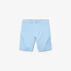Men’s Slim Fit Stretch Gabardine Bermuda Shorts