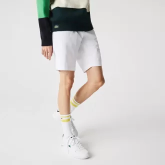 Men’s Slim Fit Stretch Gabardine Bermuda Shorts