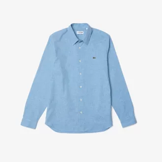 Men’s Slim fit Cotton Chambray Shirt