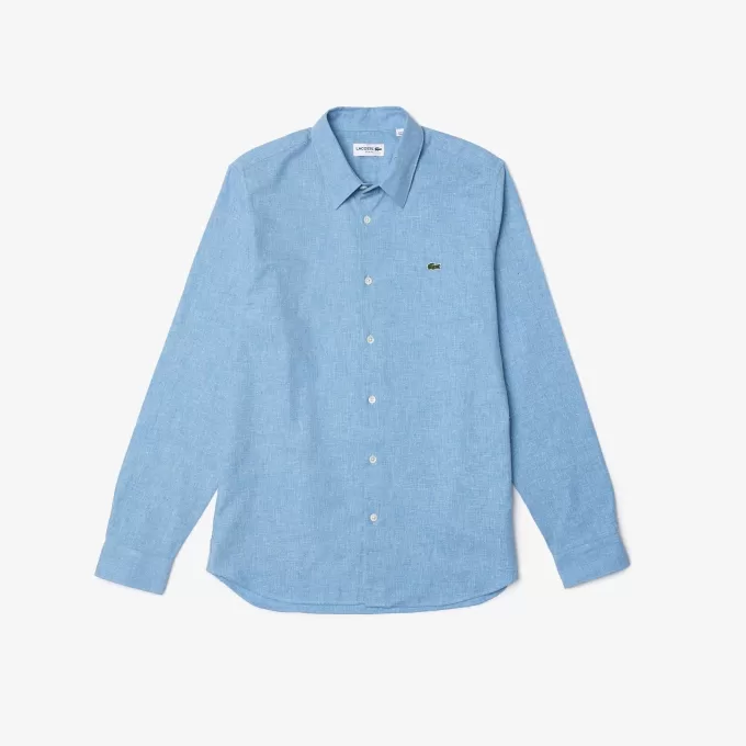 Men’s Slim fit Cotton Chambray Shirt