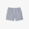 Men’s Striped Swimming Trunks