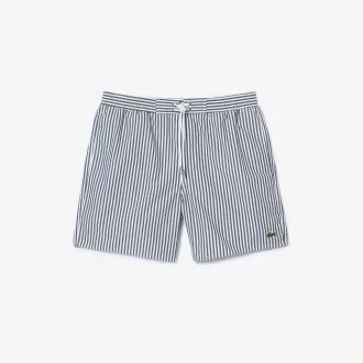 Men’s Striped Swimming Trunks