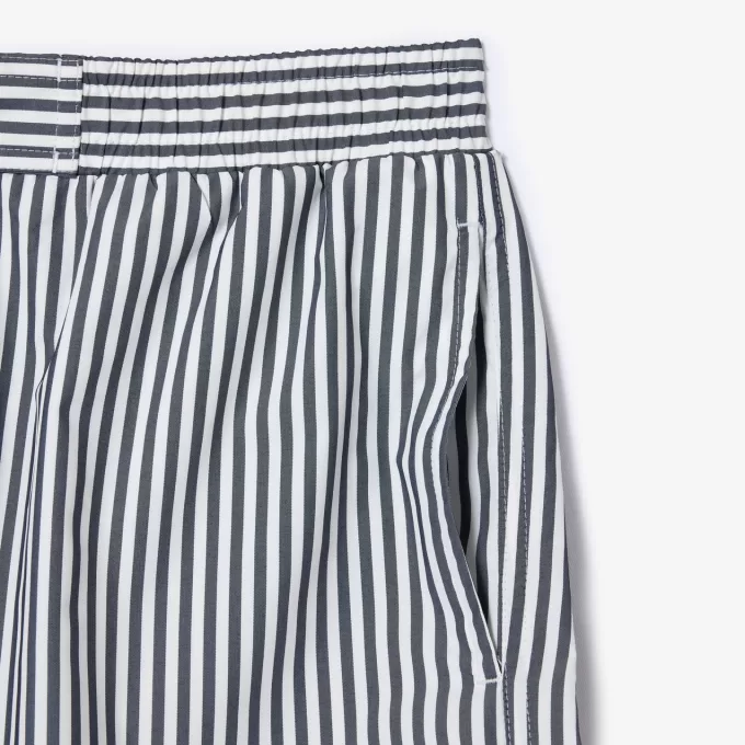 Men’s Striped Swimming Trunks