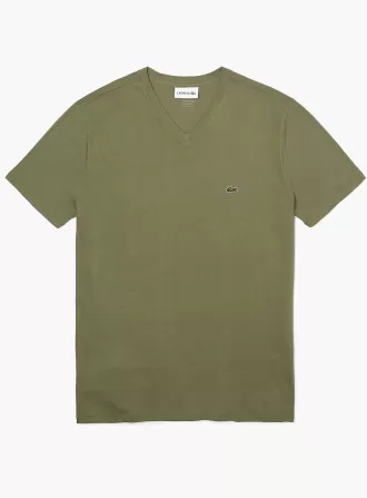 Men’s V-neck Pima Cotton Jersey T-shirt