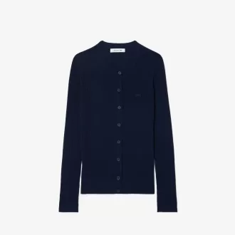 Merino Wool 3D Knit Cardigan