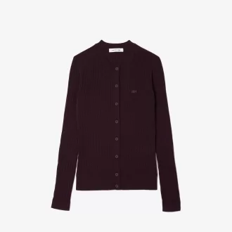 Merino Wool 3D Knit Cardigan