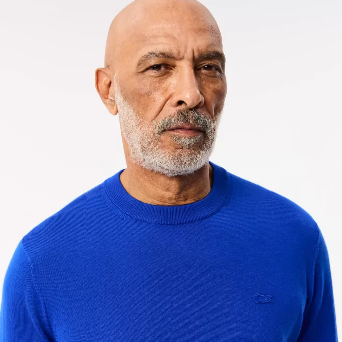 Merino Wool Crew Neck Sweater