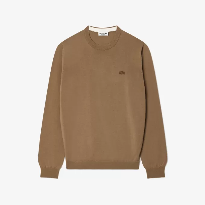 Merino Wool Crew Neck Sweater