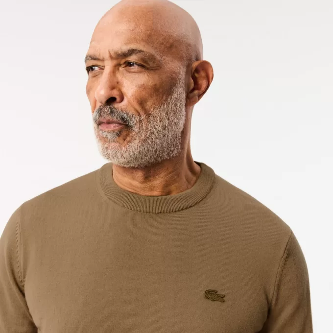 Merino Wool Crew Neck Sweater