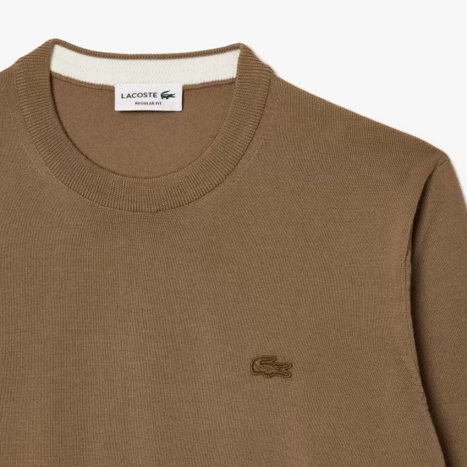 Merino Wool Crew Neck Sweater