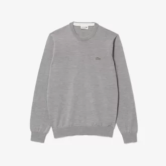 Merino Wool Crew Neck Sweater