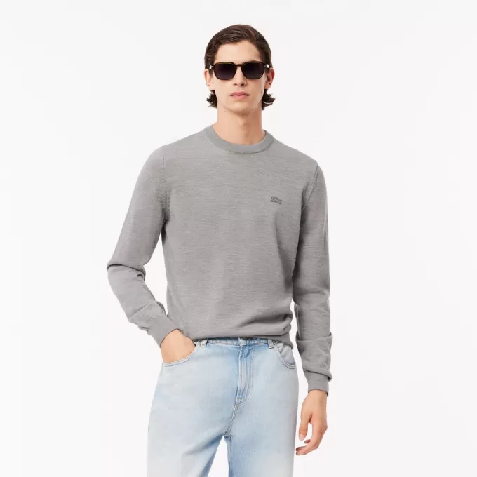 Merino Wool Crew Neck Sweater