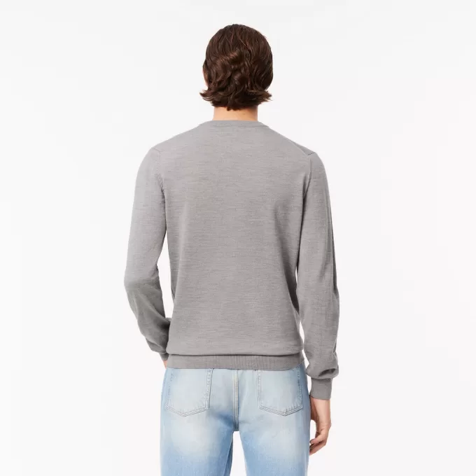Merino Wool Crew Neck Sweater