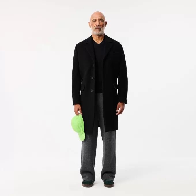 Merino Wool Monochrome V Neck Sweater